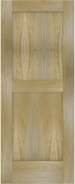 Flat  Panel   Adams  Poplar  Doors